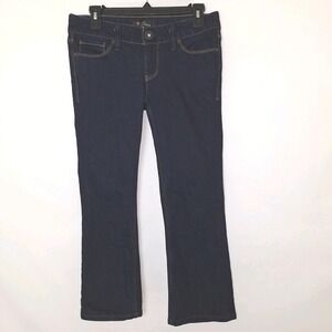 Guess Capri Ankle Length Jeans 27 Dark Wash Denim Stretch Low-Rise 24.5 Inseam